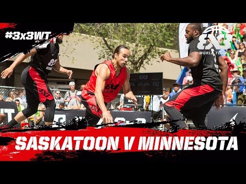 Saskatoon v Minnesota | Full Game | FIBA 3x3 World Tour 2018 - Saskatoon Masters 2018