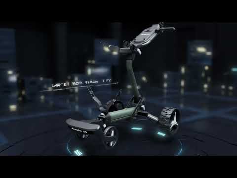 Axglo E5 Electric Trolley | Follow | Power-Assisted Speed Control | Remote Control | Remote Cruising