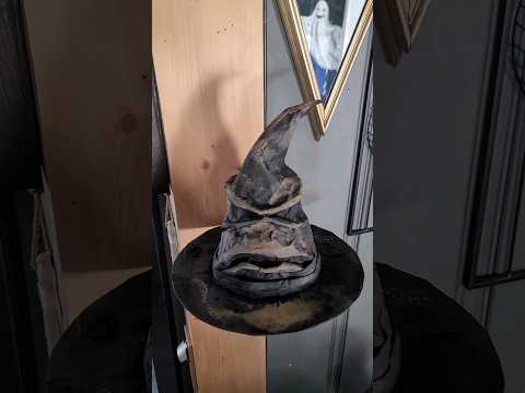 Harry Potter DIY Sorting Hat / Sombrero Seleccionador Harry Potter 🧙‍♂️ #harrypotter #diy #magic