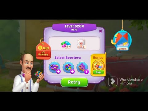 Homescapes hard level 6204 - 6209