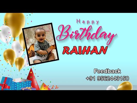 Birthday song malayalam | Raihan mon | Voice media | Feedback: 9562443150