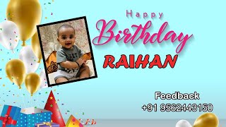 Birthday song malayalam  Raihan mon  Voice media  