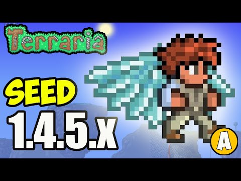 Terraria How to get WINGS PRE HARDMODE (NEW SEED for 1.4.5.5) (2026) (5 Defense)