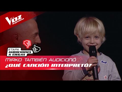 Mirko, el participante menos pensado de La Voz Argentina 2022