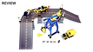 preview picture of video 'LEGO Town - Highway Construction - Review - Set: 6600'