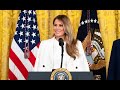 President Trump And The First Lady Participate In A Celebration Of Military Mothers