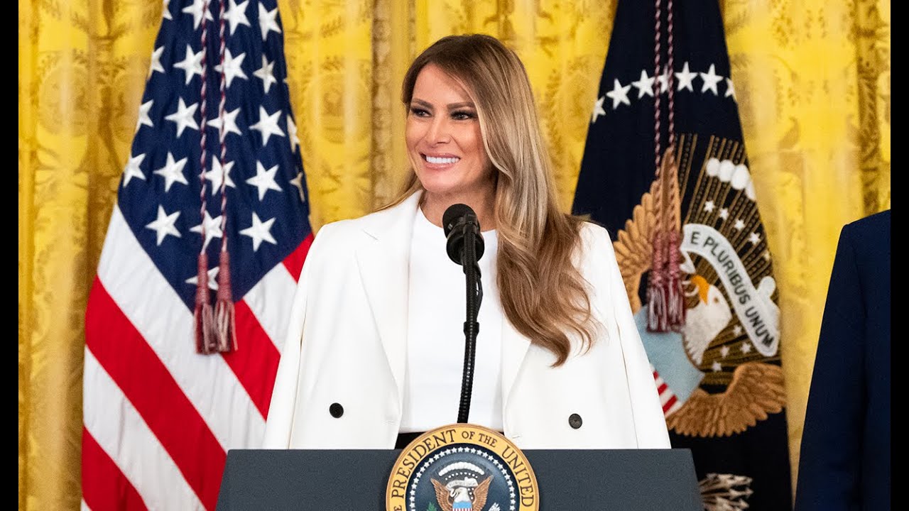 President Trump and the First Lady Participate in a Celebration of Military Mothers