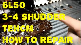 6L50  3-4 Shift Shudder TEHCM Transmission Electro Hydraulic Control Module 6L80 Holden Colorado DIY