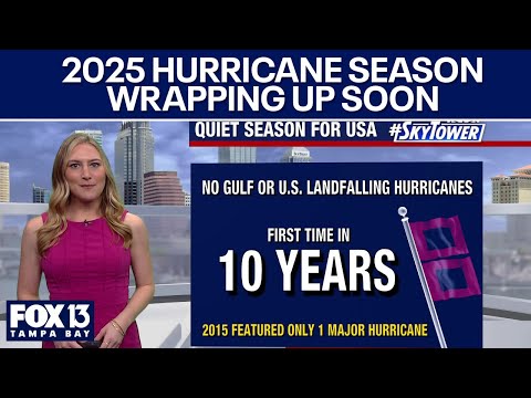 No tropical activity as hurricane season winds down