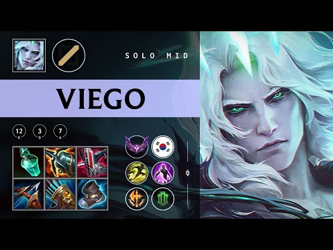 Viego Mid vs Syndra - KR Master Patch 25.22