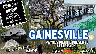 RV CAMPING IN GAINESVILLE, FL ☀️🏕🐾 PAYNES PRAIRIE STATE PARK #rvlife #rvliving #granddesignrv
