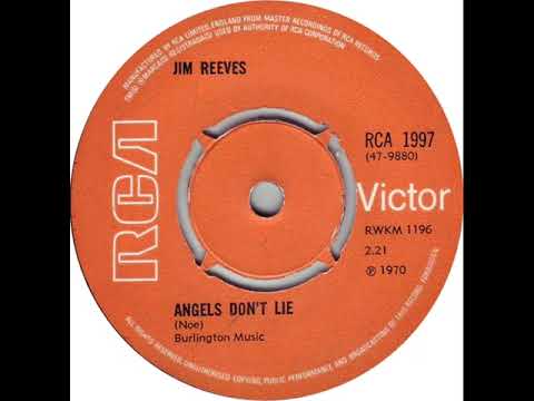 UK New Entry 1970 (168) Jim Reeves - Angels Don't Lie