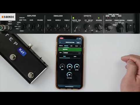 KATANA MkII & I Footswitch - AIRSTEP Kat Edition - Control KATANA 50 MkII Demo