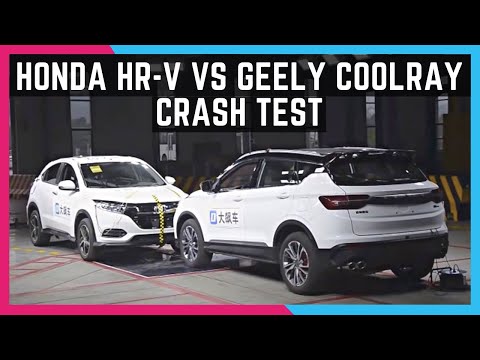 Geely Coolray vs Honda HR-V | Crash Test