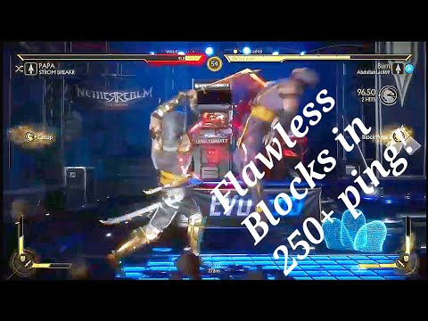 Flawless Blocks in 250+ ping!