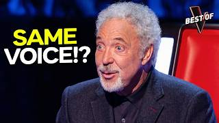UK Singers Who Sound Like Famous Artists on The Voice | Top 5