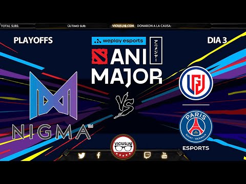 NIGMA vs PSG.LGD - 1 - WEPLAY ANIMAJOR - Playoffs - Viciuslab