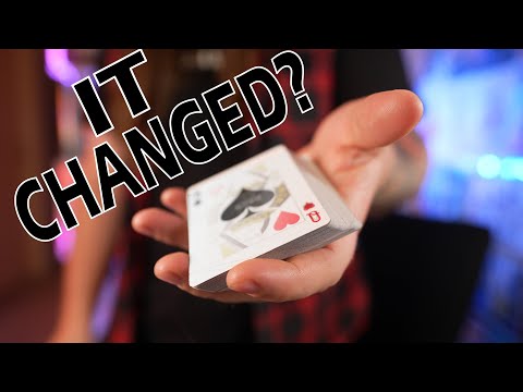 My TOP 5 WAYS TO TRANSFORM CARDS WITH MAGIC!! (color changes) - Day 44