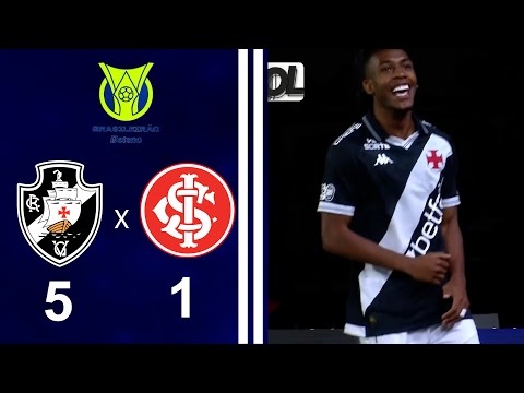 BRASILEIRO SÉRIE A 2025 - 36ª RODADA - VASCO 5X1 INTERNACIONAL