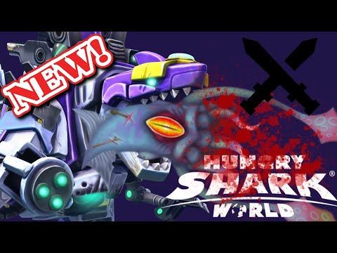 Mecha Sharkjira vs Colossal Squid 🦑! Battle 2 - Hungry Shark World 10th