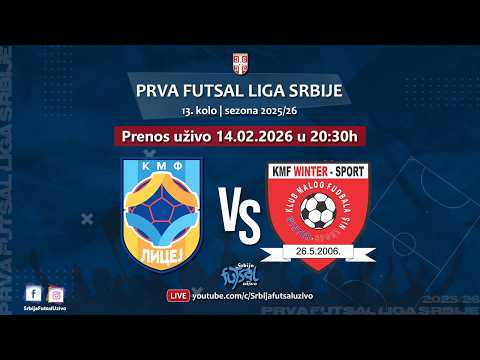 KMF Licej - KMF Winter sport | Prva futsal liga Srbije