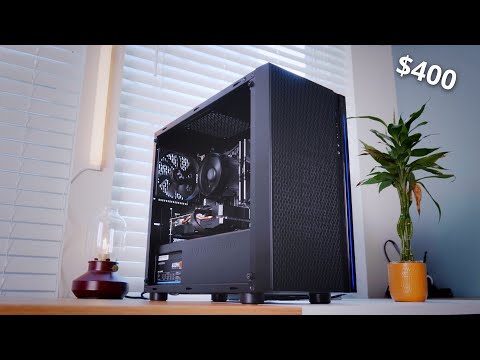 A simple, cozy $400 gaming PC 💚 (new!)