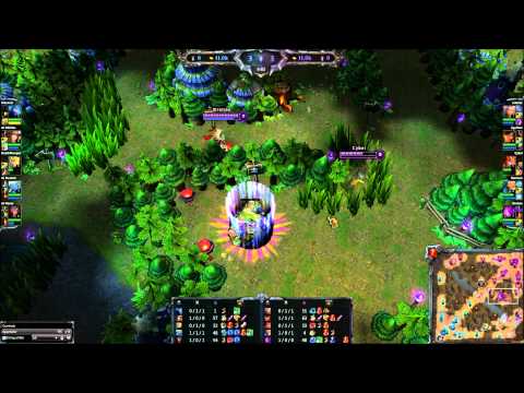 LeagueMonthly February 2012 - Semi Finals  Game 1 raGe VS Rampage