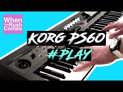Korg PS60 Synthesizer | Play (Sounds demo)