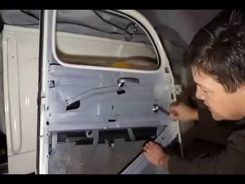 1938 Ford door glass installation and removal with original window regulator