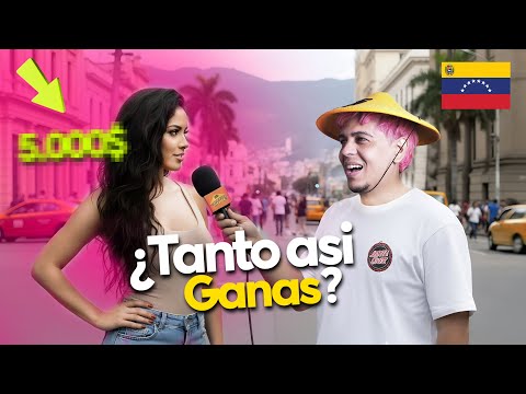 ¿CUANTO GANA LA GENTE EN VENEZUELA? en 2025 (QUEDE LOCO)😨