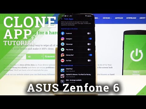 How to Enable Twin Apps in ASUS Zenfone 6 – Two Account & One App