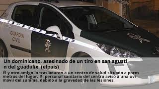 Un dominicano, asesinado de un tiro en san agustin del guadalix  (elpais)