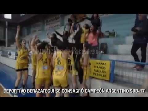 DEPORTIVO BERAZATEGUI SE CONSAGRÓ CAMPEÓN ARGENTINO SUB 17