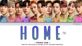 WANNA ONE (워너원) – ONE'S PLACE/HOME (집) (Color Coded Lyrics Eng/Rom/Han/가사)