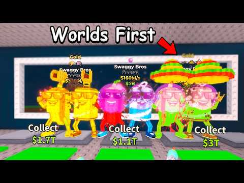 I Got Worlds First New Limited Swaggy Bros in Steal a Brainrot...