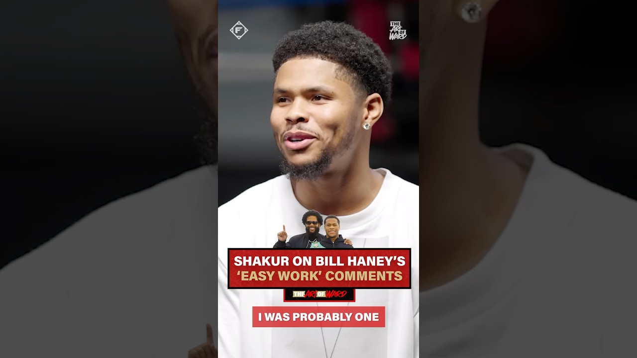 Shakur Stevenson had to laugh off Bill Haney saying he’d be easy work for Devin 😆  #boxing