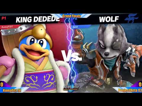 Ultimate SmashaPalooza #9: Grand Finals - KumaFiST (King Dedede) vs ProjectXeta (Wolf)