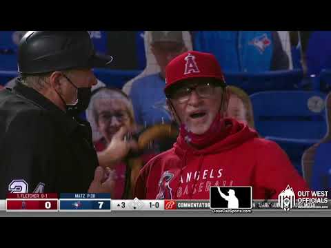 Ejection 005 - Crew Chief Jerry Layne Ejects Joe Maddon After a Series of Replay Challenge Losses