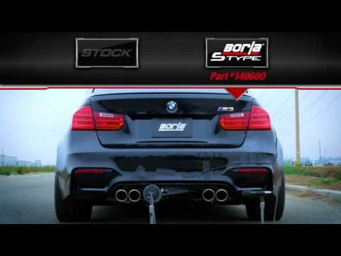 Borla S-Type Exhaust for 2015-2016 BMW M3/M4 - Sound Clip