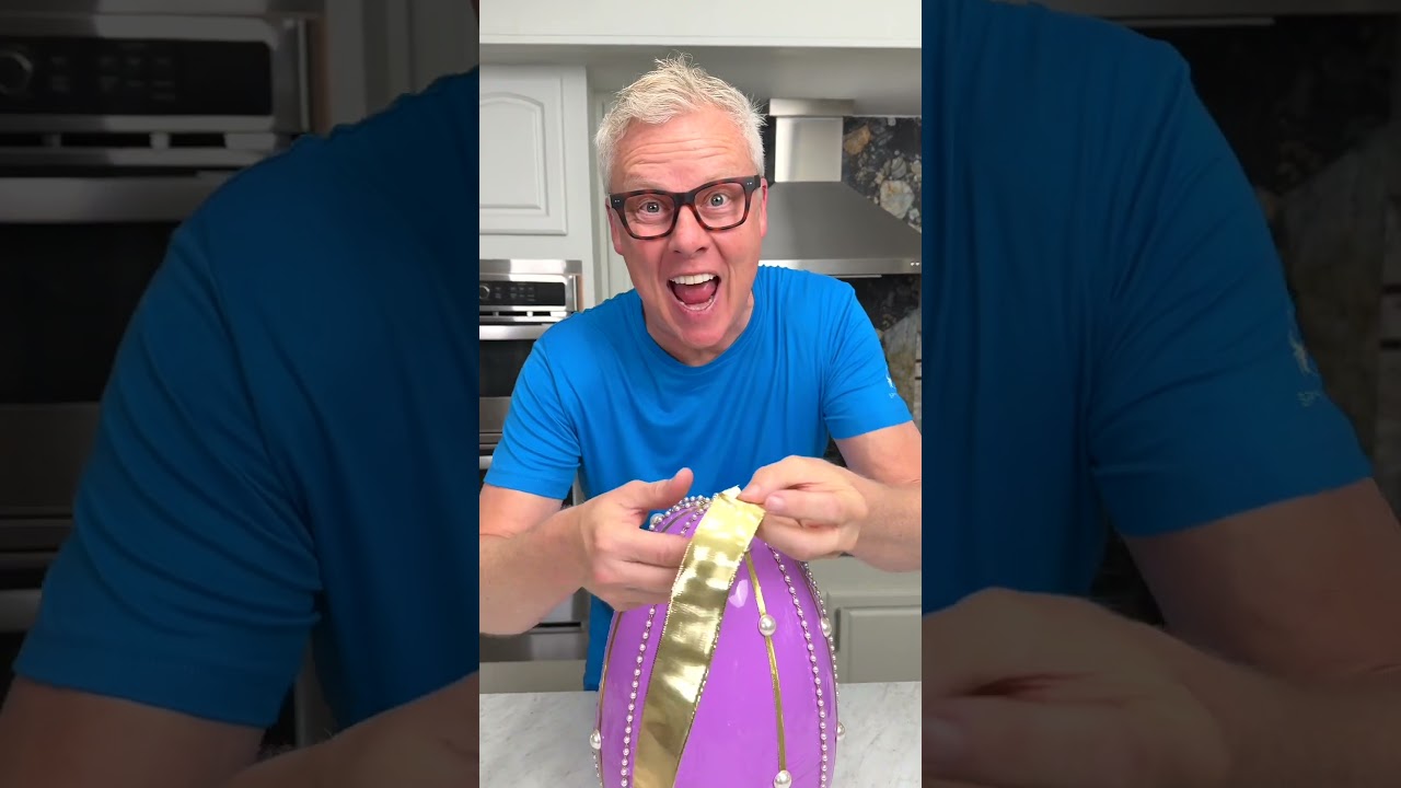 Jaw-dropping Spring decor for Easter #diy #easter #faberge