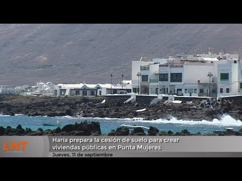 Haría prepara la cesión de suelo para crear viviendas públicas en Punta Mujeres