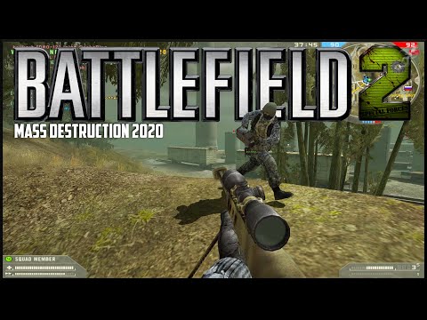 Battlefield 2 Special Forces 2020 Multiplayer Mass Destruction Tough Round | 4K