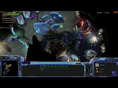 StarCraft 2 Co-op Campaign: Heart of the Swarm Mission 9 - Enemy Within
