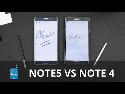 Samsung Galaxy Note 5 vs Samsung Galaxy Note 4