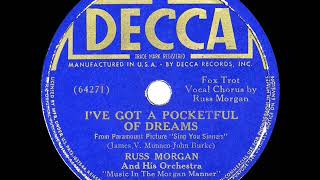 1938 HITS ARCHIVE: I’ve Got A Pocketful Of Dreams - Russ Morgan (Russ Morgan, vocal)