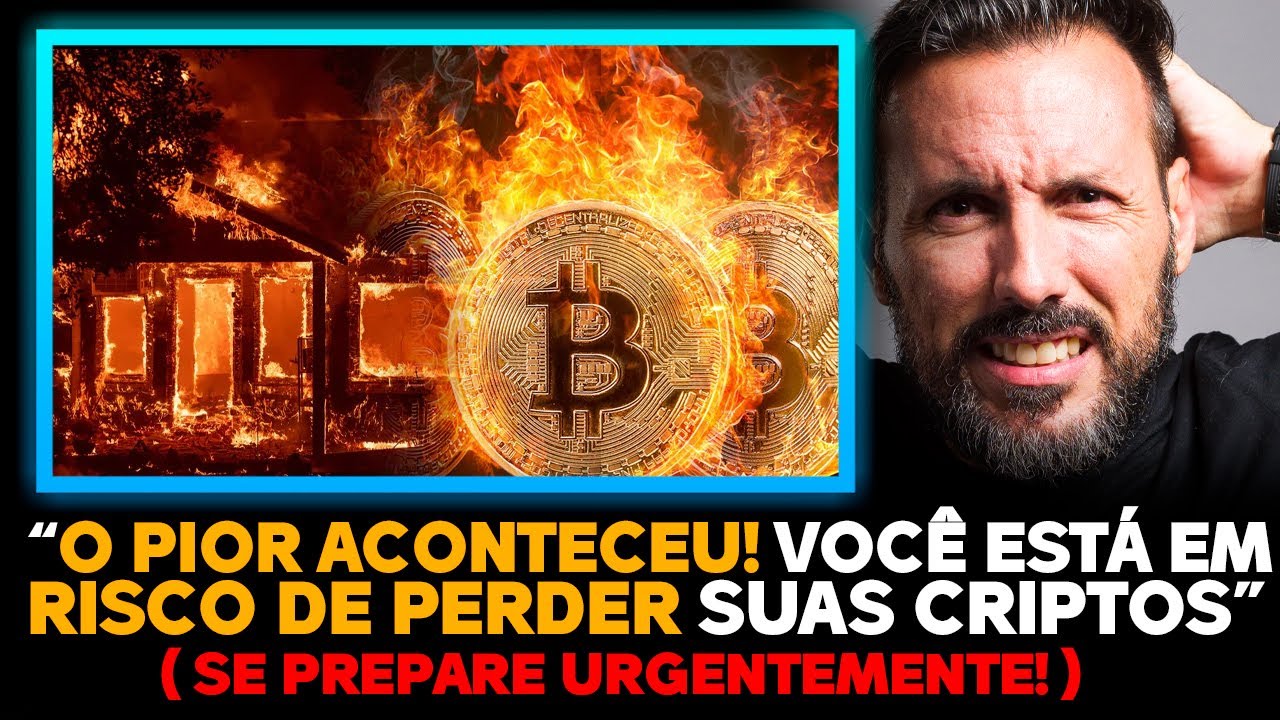 O PIOR ACONTECEU! MEU DEUS.. RISCO DE PERDER SUAS CRIPTOS!
