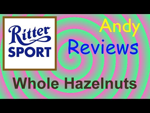 Andy Reviews Ritter Sport Whole Hazelnut Chocolate: Milk vs. Dark