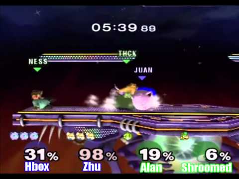 DGDTJ: Losers Finals - Hungrybox/Zhu(Blue) vs Shroomed/Alan(Green)