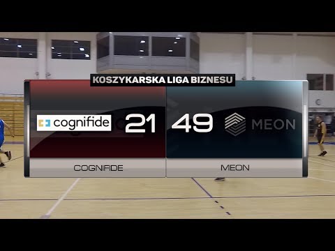 Cognifide vs Meon - XV kolejka - I Liga Poznań - Koszykarska Liga Biznesu