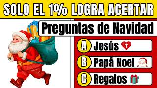 ¿Sabes Todo Sobre la Navidad? ¡Haz Este QUIZ y Descúbrelo! 🎅🎁🎄
